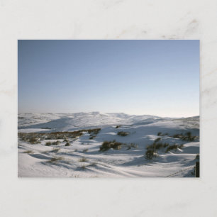 Taxal Edge and Shining Tor Winter Postcard