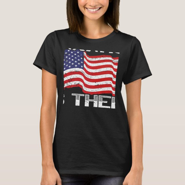 Taxation Is Theft American USA Flag Libertarian An T-Shirt (Front)