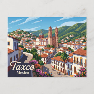 Taxco de Alarcón Mexico Postcard