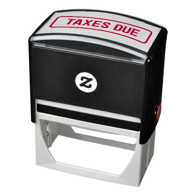 Taxes Due - Self-inking Office & Business Stamp (Product)