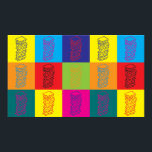 Taxes Pop Art Poster<br><div class="desc">Taxes Pop Art. If Taxes are your hobby, occupation, or obsession, show it with great Taxes t-shirts, mugs, stickers, and more. They're also great gifts for other Taxes fans!</div>