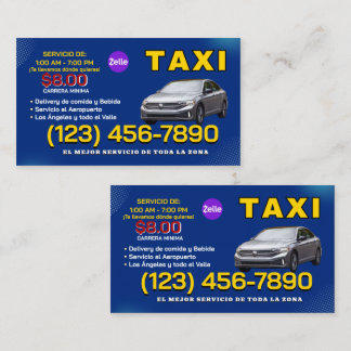 TAXI BUSINESS CARD