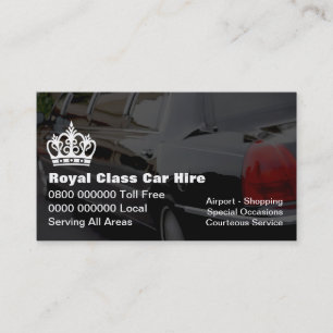 Taxi Business Cards