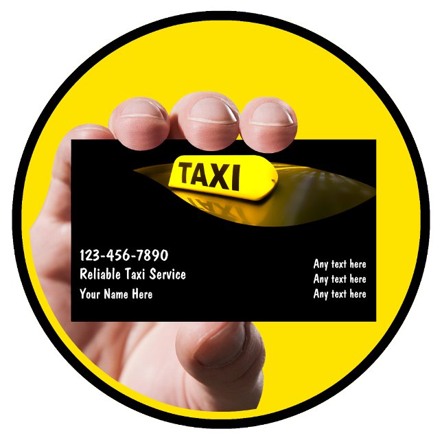 Taxi Business Cards (Creator Uploaded)