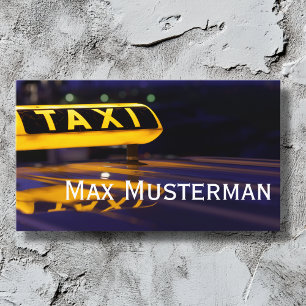 TAXI Business Cards