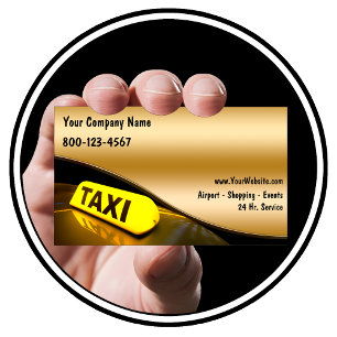 Taxi Business Cards New