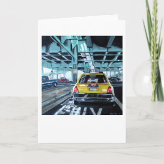 "Taxi" by Trina Chow Card