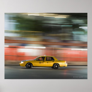 Taxi Cab Poster
