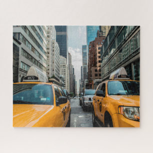 Taxi Cabs of New York. Jigsaw Puzzle