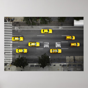 Taxi Cabs Poster