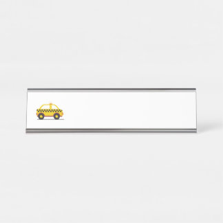 Taxi Desk Name Plate