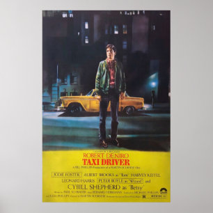 Taxi Driver 1976 Movie Art Poster