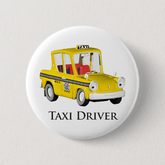 Taxi Driver 6 Cm Round Badge