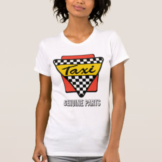 Taxi • Genuine Parts (women's full colour on T-Shirt