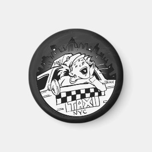Taxi Girl Magnet