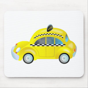 Taxi Mouse Pad