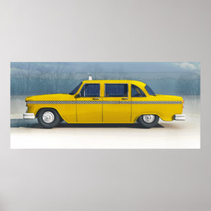 Taxi nyc poster