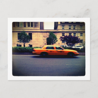 Taxi Postcard
