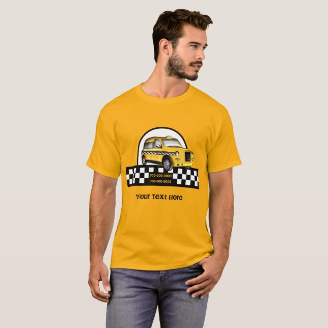 Taxi Service T-Shirt (Front Full)