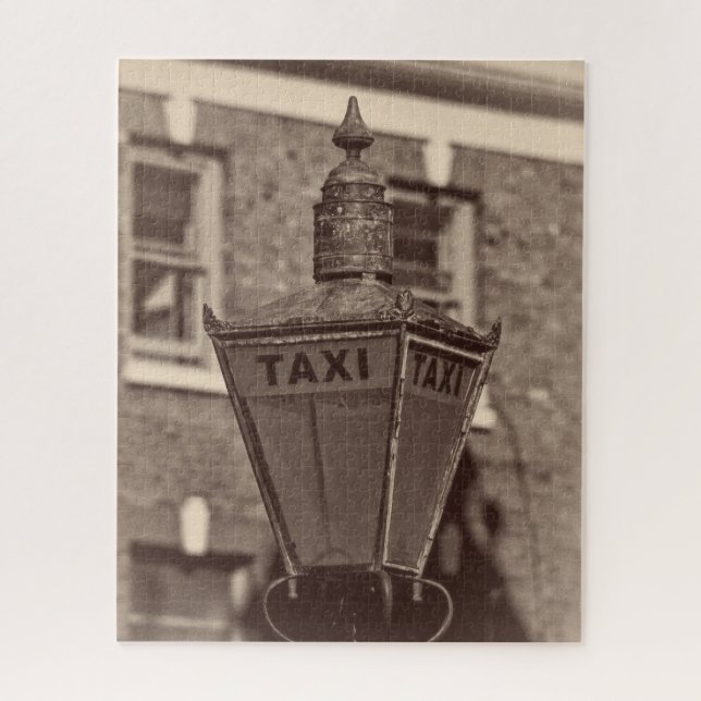 Taxi Stand Lamp - 16x20 - 520 pieces Jigsaw Puzzle (Vertical)