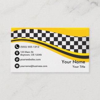 Taxi Wave Business Card