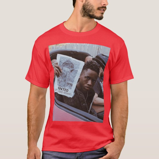 Tay K Wanted funny T-Shirt (Front)