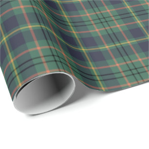 Taylor Clan Tartan Wrapping Paper