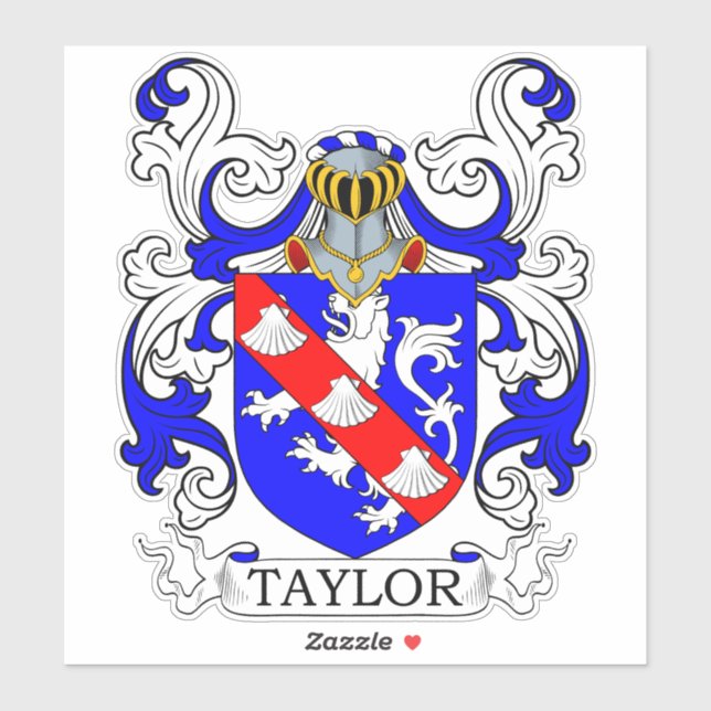 Taylor Family Crest (Sheet)