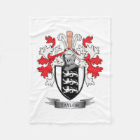 Taylor Family Crest Coat of Arms