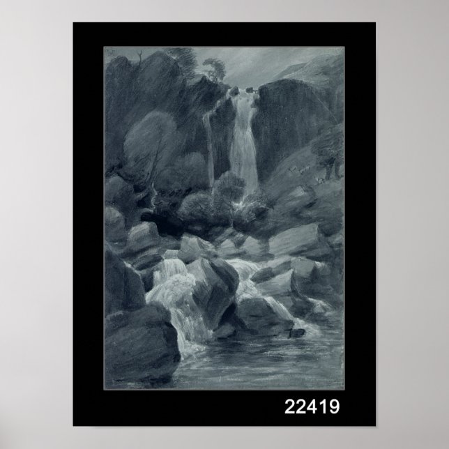Taylor Ghyll, Sty Head, Borrowdale, 1806 Poster (Front)