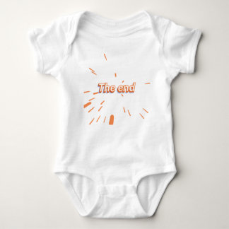 Taylor Lyrics "The End" Baby Bodysuit