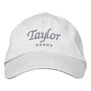 Taylor Name Embroidered Hat