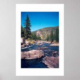 Taylor River Rocks Poster
