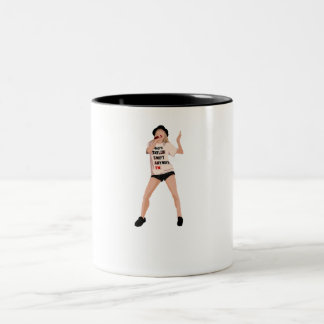 taylor swift10 Two-Tone coffee mug