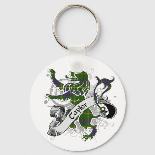 Taylor Tartan Lion Key Ring