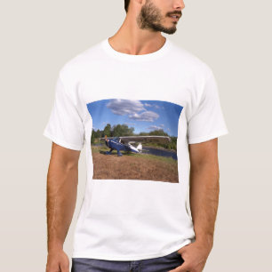 Taylorcraft, BC-12D, 1946_Classic Aviation T-Shirt