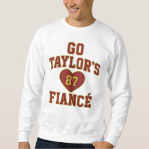 taylors fiancé tee sweatshirt, taylors fiancé