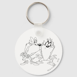 TAZ™ and Girl Key Ring