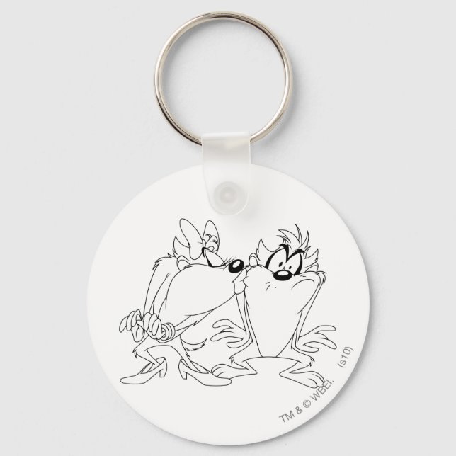TAZ™ and She-Devil Key Ring (Front)