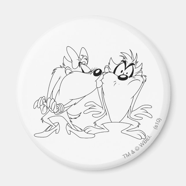 TAZ™ and She-Devil Magnet (Front)