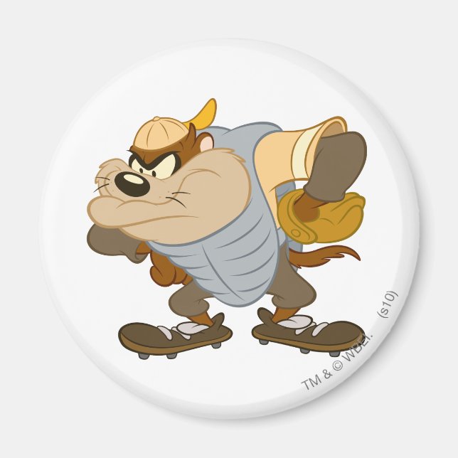 TAZ™ at the Catcher's Mound Magnet (Front)