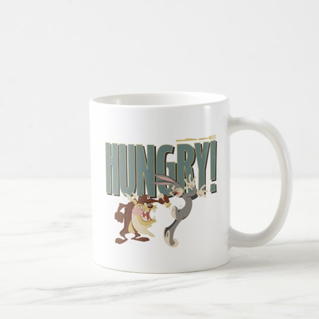 TAZ™ & BUGS BUNNY™ "Hungry" Coffee Mug (Right)