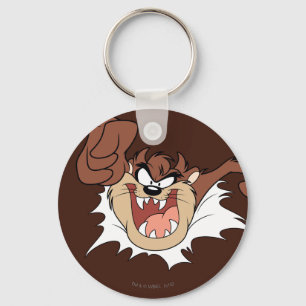 TAZ™ Bursting Through Page Key Ring