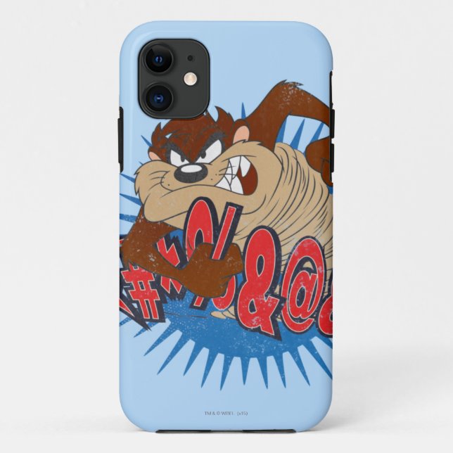 TAZ™ Censored Case-Mate iPhone Case (Back)