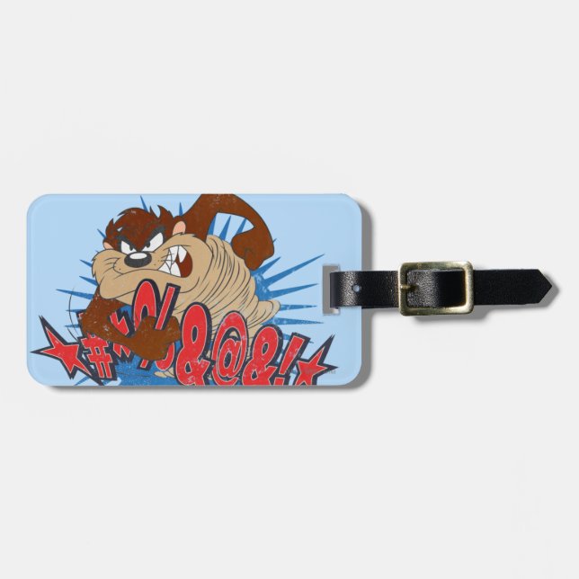 TAZ™ Censored Luggage Tag (Front Horizontal)