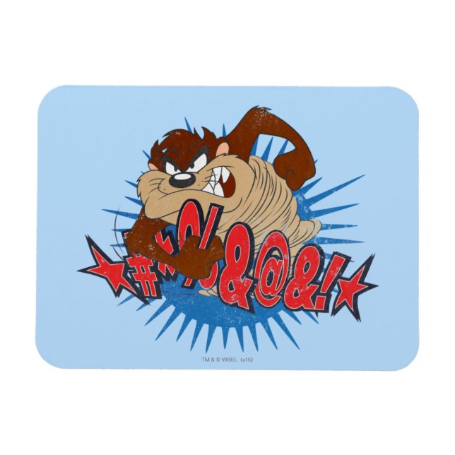 TAZ™ Censored Magnet (Horizontal)