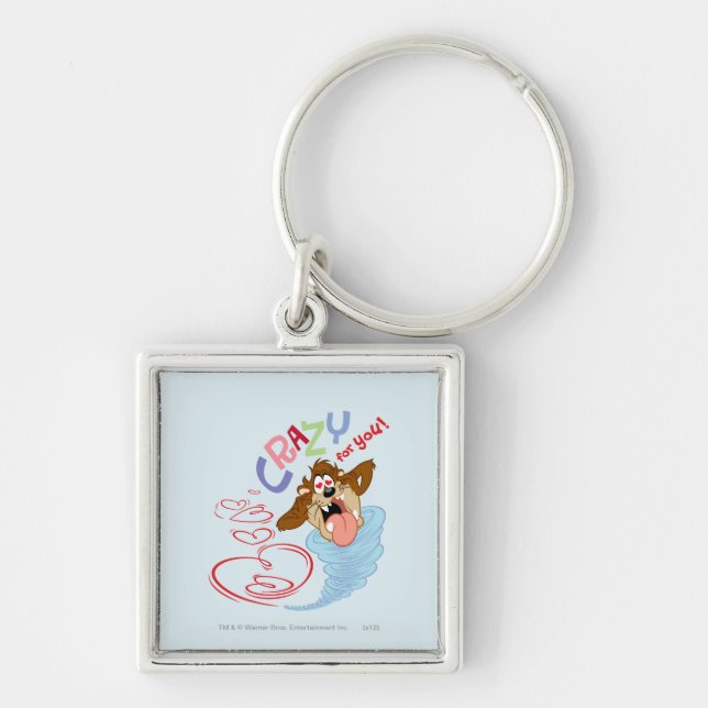 TAZ™ Crazy for you! Key Ring (Front)