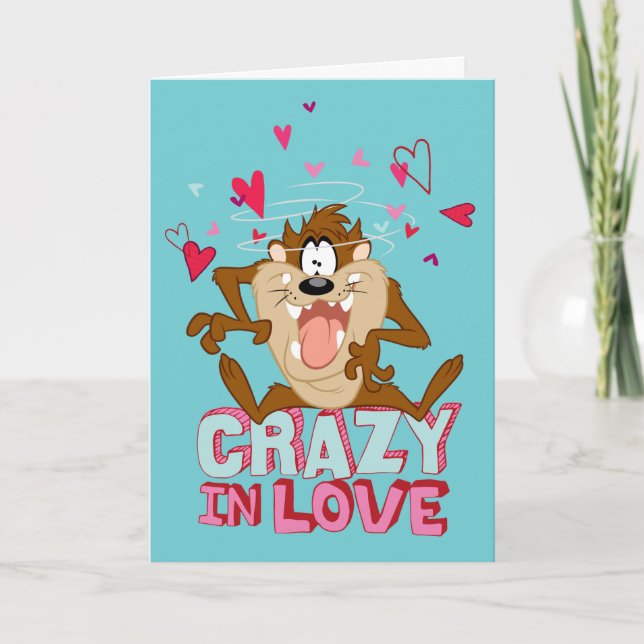 TAZ™ - Crazy In Love Holiday Card (Front)