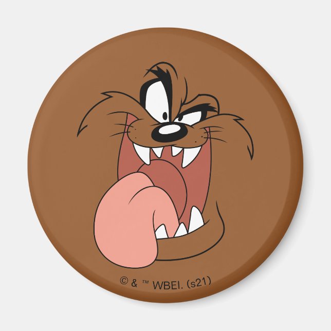 TAZ™ Crazy Smile Magnet (Front)