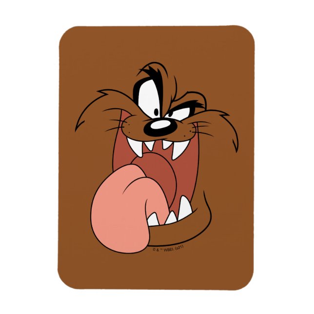 TAZ™ Crazy Smile Magnet (Vertical)